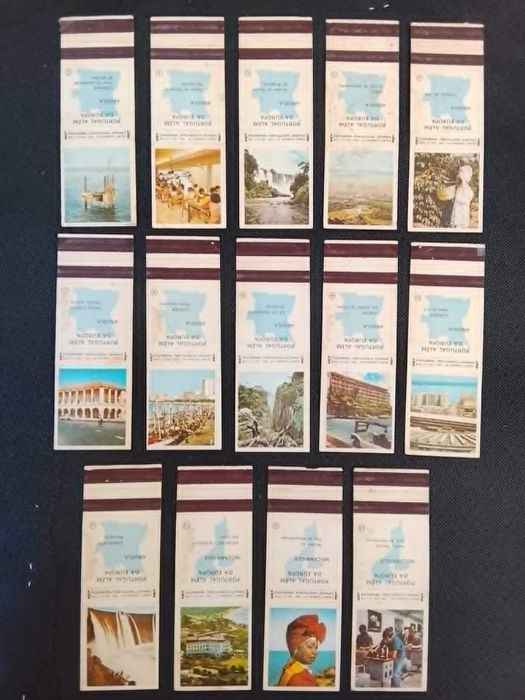 Lotes Carteiras Fósforos de Aviões, Astronautas, África e Monumentos de Sintra.