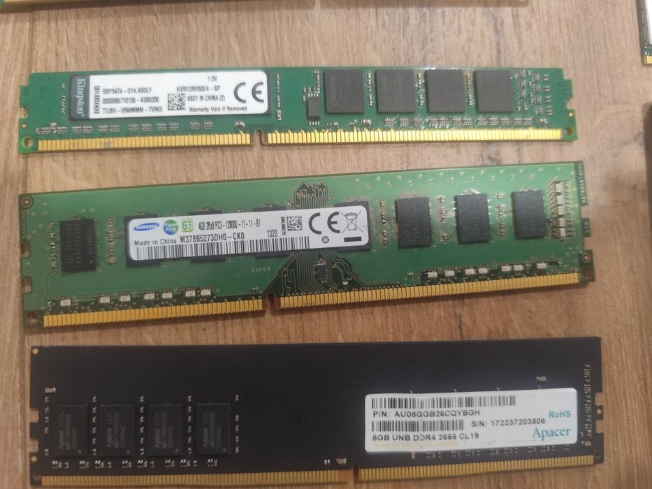 Оперативна память та жосткий диск