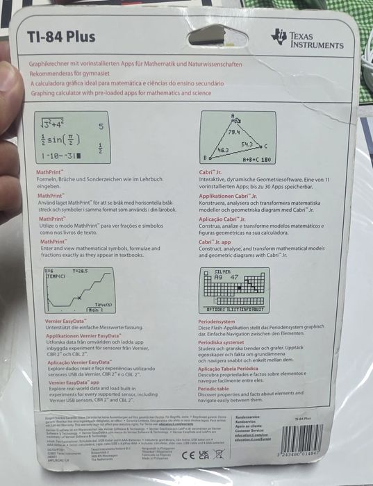 Máquina calculadora Texas TI 84