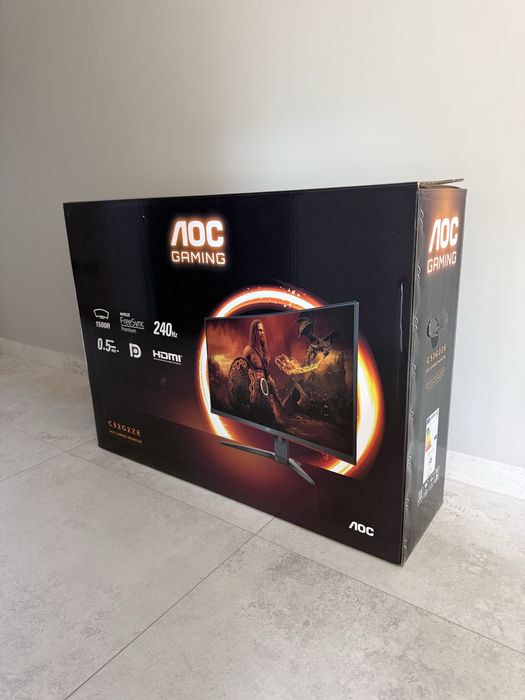Monitor gamingowy aoc c32g2ze/bk simracing
