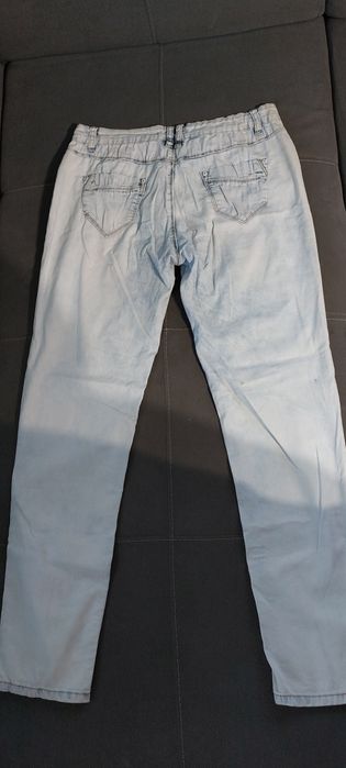 Spodnie  L/XL (2 szt)(cieniutkie a la jeans)