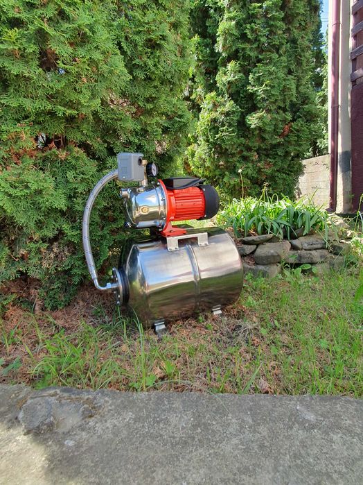 Насосна Станція 1,5 kW 24лит. нерж. (ТІЛЬКИ ДОСТАВКА ПОШТОЮ)