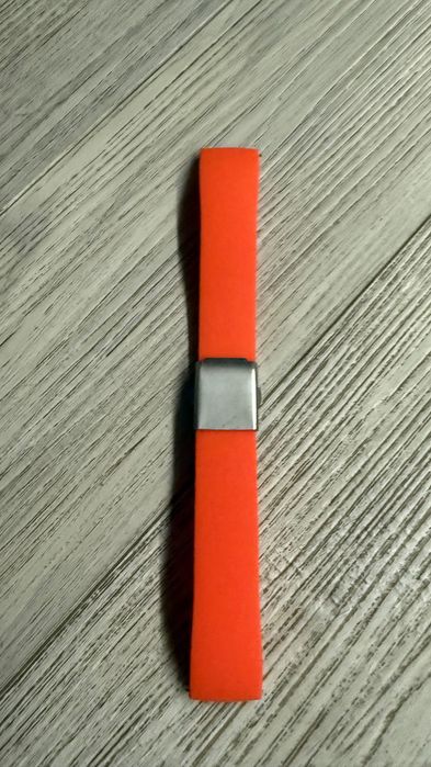 Pasek do zegarka uniwersalny pomarańczowy