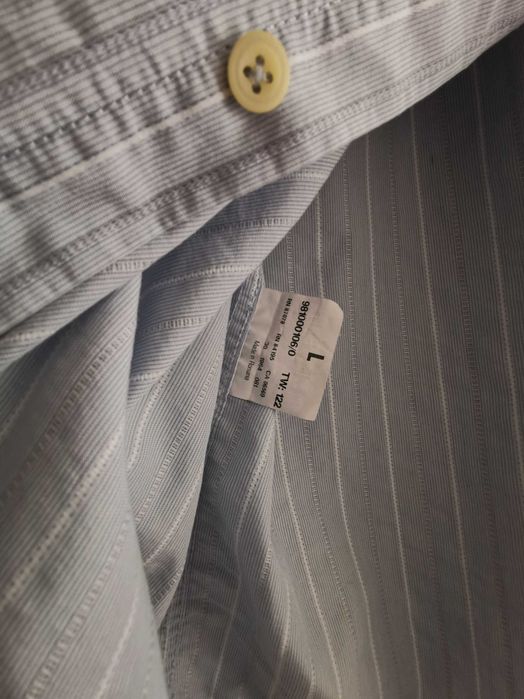koszula męska krótki rękaw markowe 2 sztuki firma casa moda roz. L