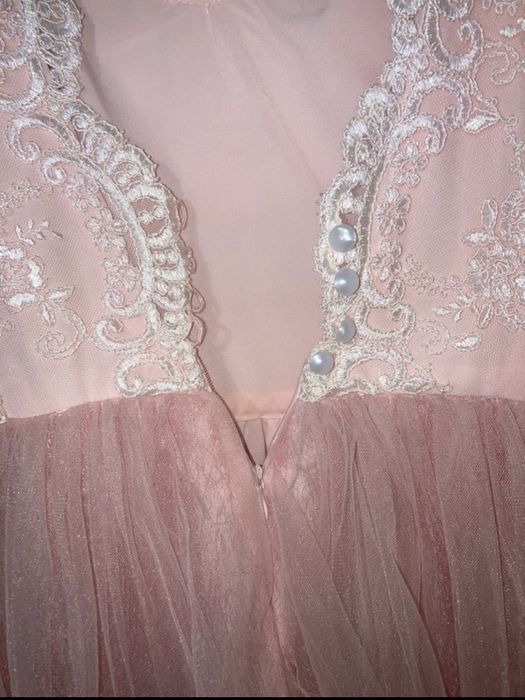 Suknia balowa długa tiulowa