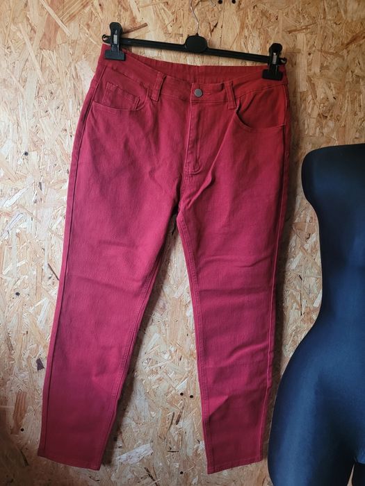 Spodnie L wysoki stan nowe