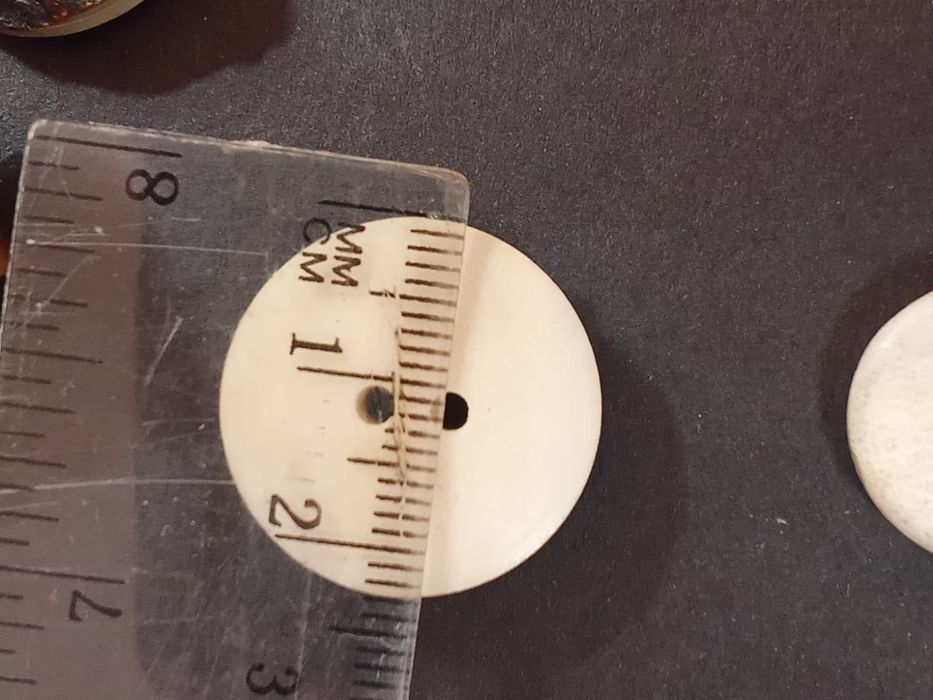 Ґудзики вантажні з рогу оленя