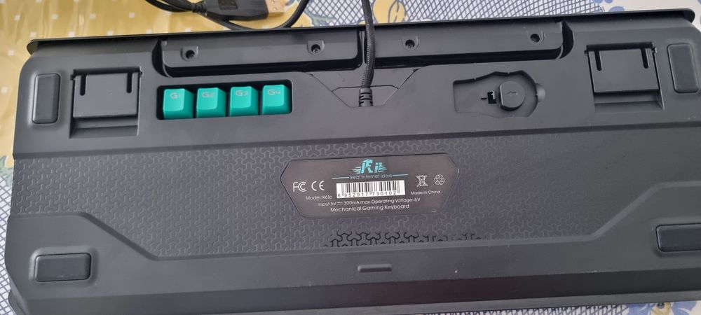 Vendo teclado mecanico gamming