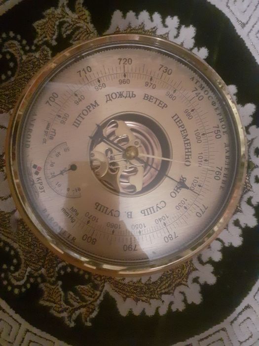 Барометр з термометром КРЭТ
