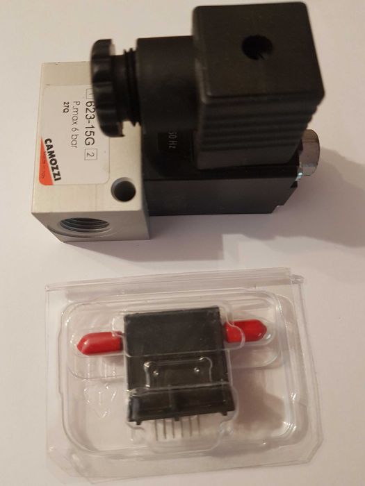 Camozzi 623 15G электро клапан. Датчик расхода газа Honeywell AWM 2300