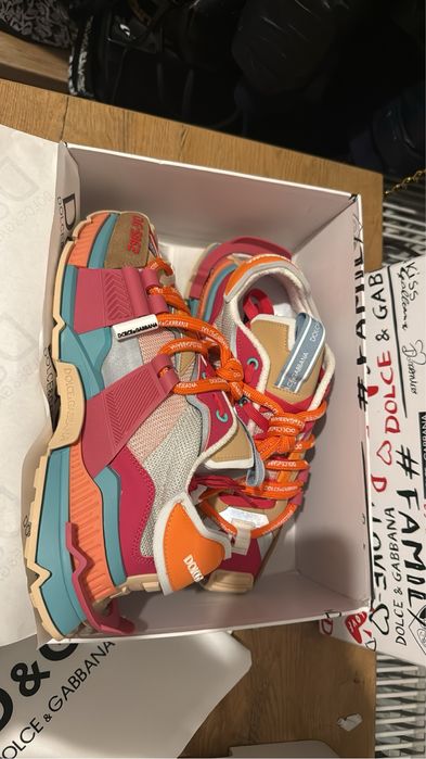 Buty dg sneakersy róż wiosna