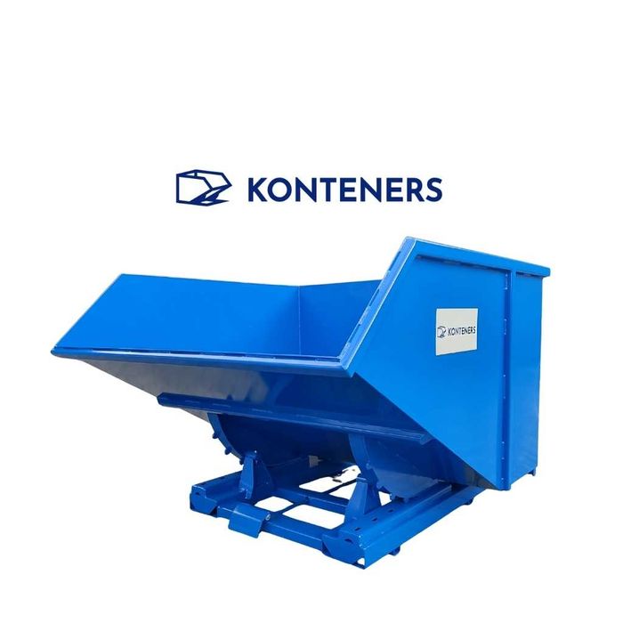 Kontener samowyładowczy Koleba 1,5m3 piasek/beton/gruz/drewno/ koliba
