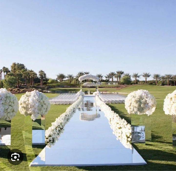 Sprzedam akcesoria slubne ! Dywan lustrzany