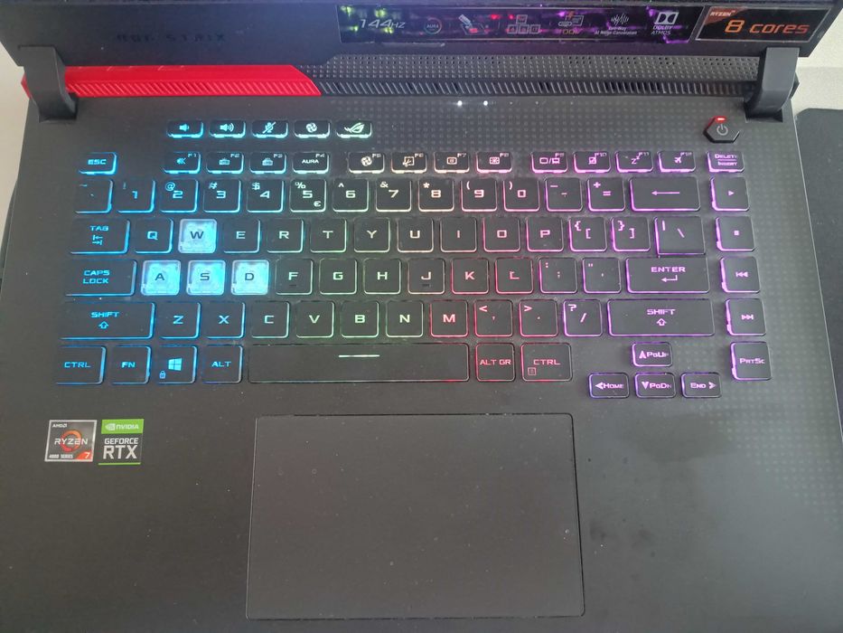 ASUS ROG Strix R7 4800H RTX 3050 16GB SSD Gaming OKAZJA Stan Bardzo Dobry