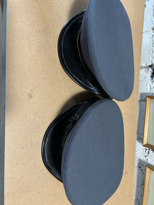 Dwie czapki garnizonowe letnie