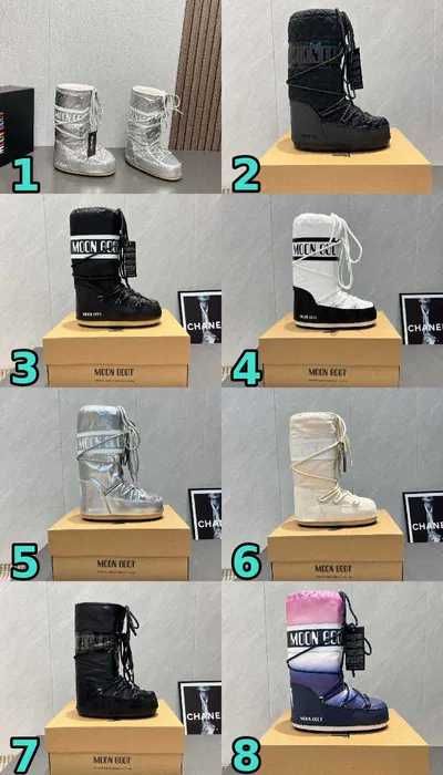 КРАЩА ЯКІСТЬ‼️Moon Boot, мун бути, снігові чоботи, снігоходи / 36–42