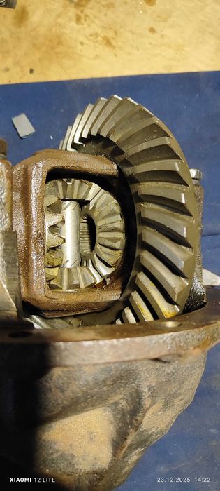 Новый редуктор москвич скоростной 9/35