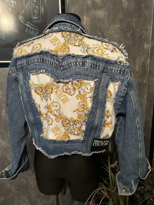 Kurtka jeans Versace Jeans Couture-unikat r.M/L