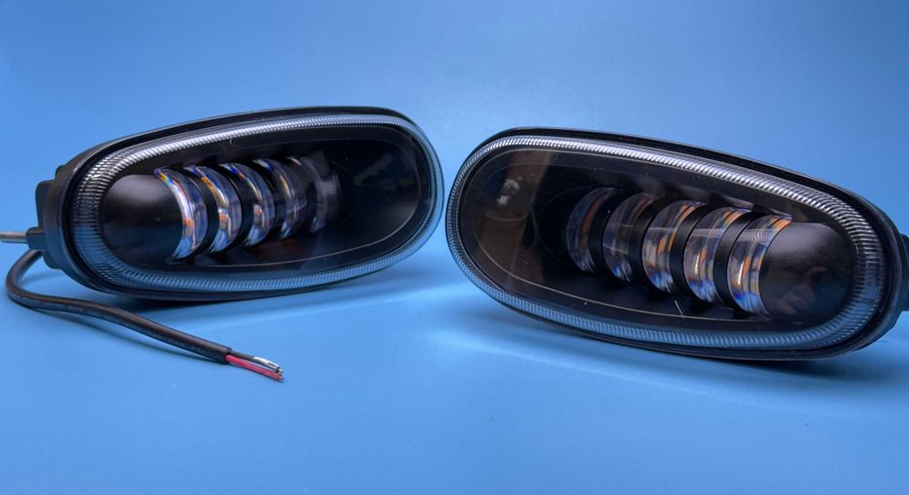 туманки ланос Металл Lanos Sens штатные фары на Ланос 50W