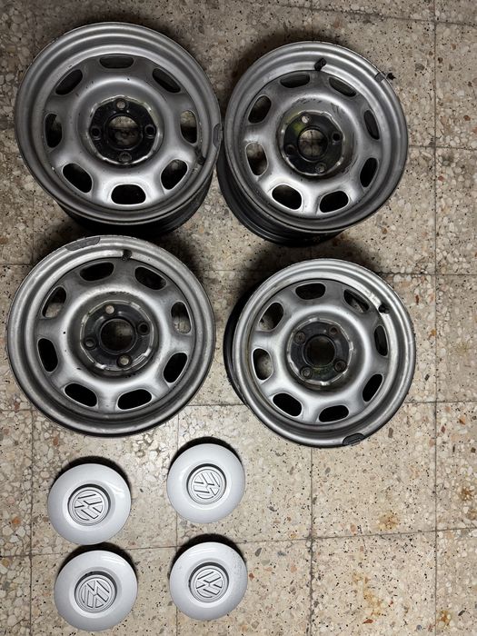 jantes ferro  vw golf 3 novas  nunca usadas