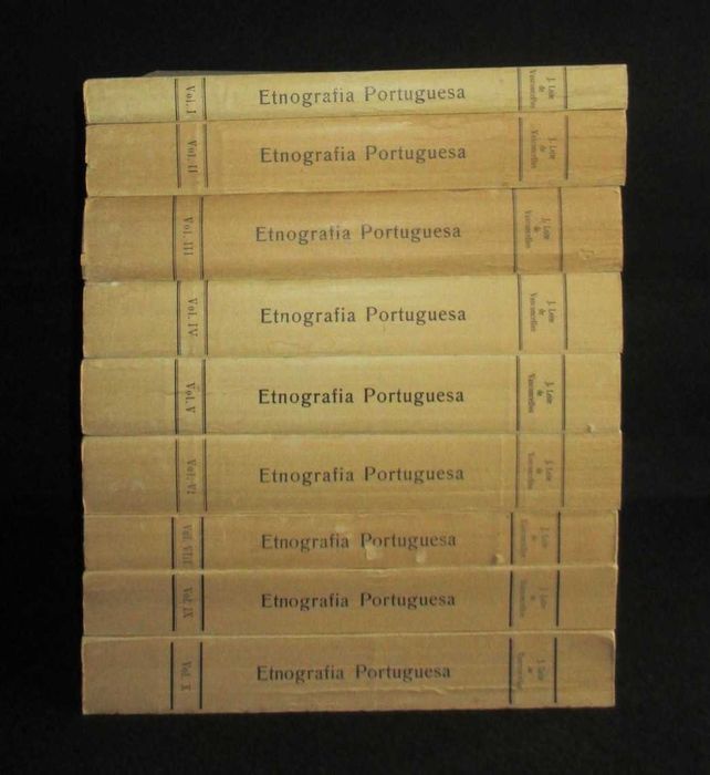 Livros Etnografia Portuguesa J. de Leite Vasconcelos 9 volumes