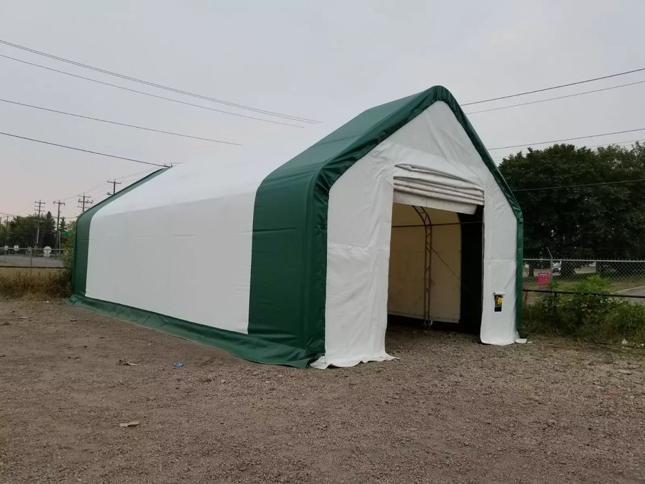 Hala namiotowa 6x12m Prosty montaż Podwójna Kratownica Plandeka PVC