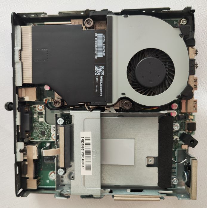 Minikomputer HP 705 G4, gwarancja.