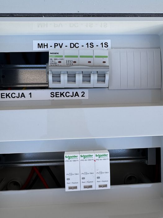 Falownik Solis 4kW + Rozdzielnice DC PV + Zabezpieczenia DEHN/Schneider