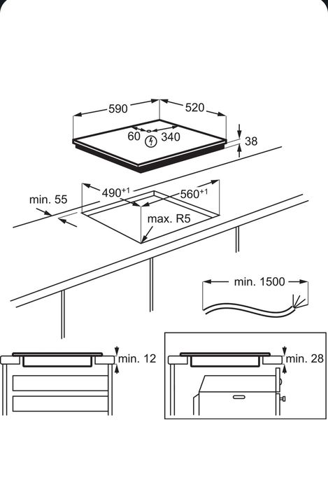 Електрична плита марки Elektrolux platinum