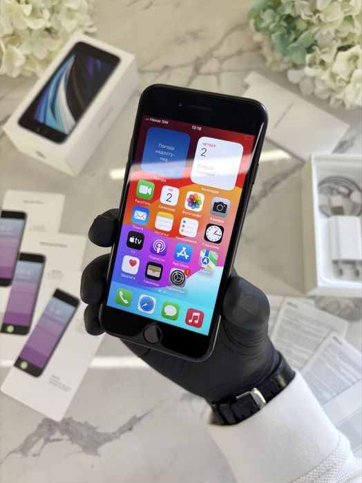 Ідеальний iPhone SE-2020 iOS 17! Black Neverlock (Магазин Гарантія)