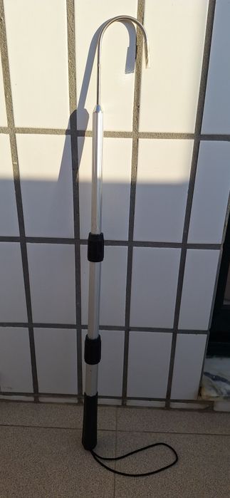 Bicheiro Telescópico de pesca - 48 cm a 83 cm.