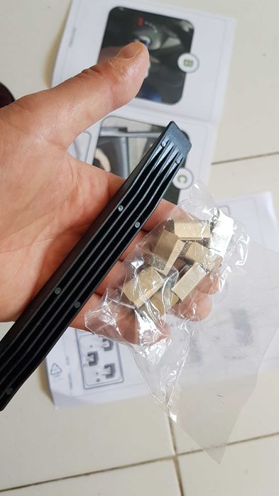 PANDA Fiat chuventos deflectores abas vidros lateral novo