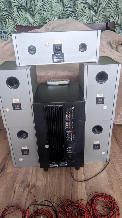 Домашній кінотеатр sven x5-20 колонки 5.1 сабвуфер активний