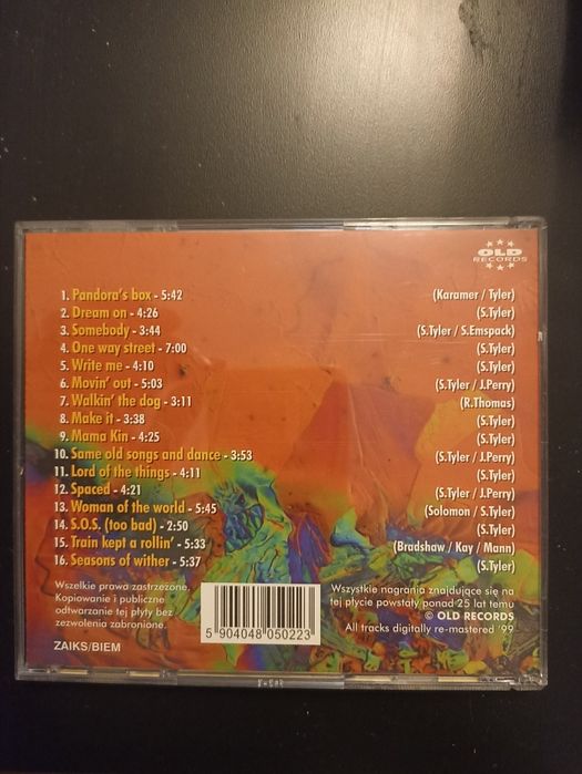 AEROSMITH płyta CD 1999