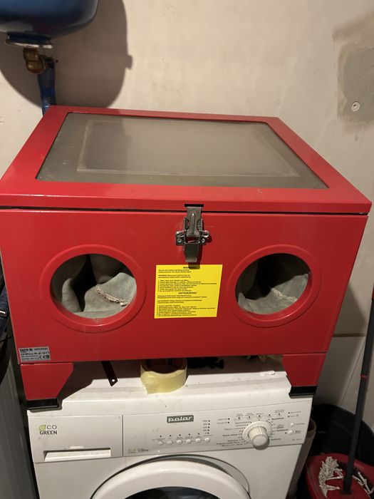 Piaskarka prawie nowa