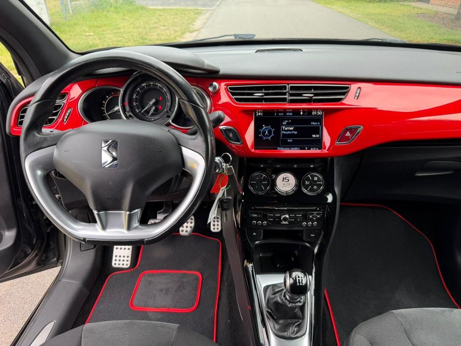 Citroën DS3 Zarejestrowany Serwisowany Nawigacja Led PDC