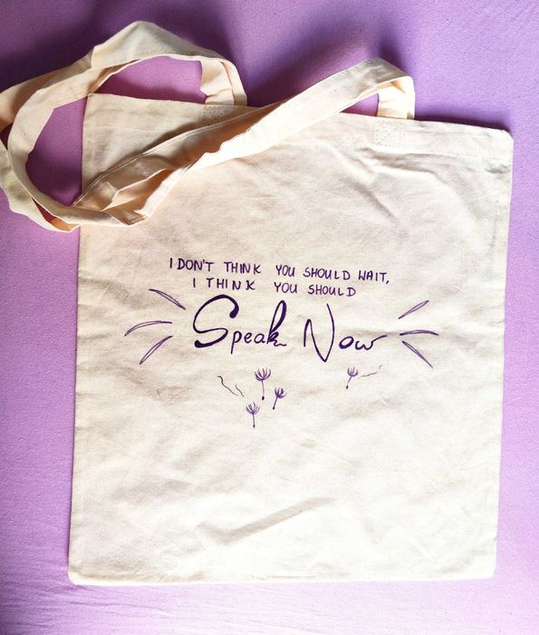 Torba bawełniana tote bag Taylor Swift speak now