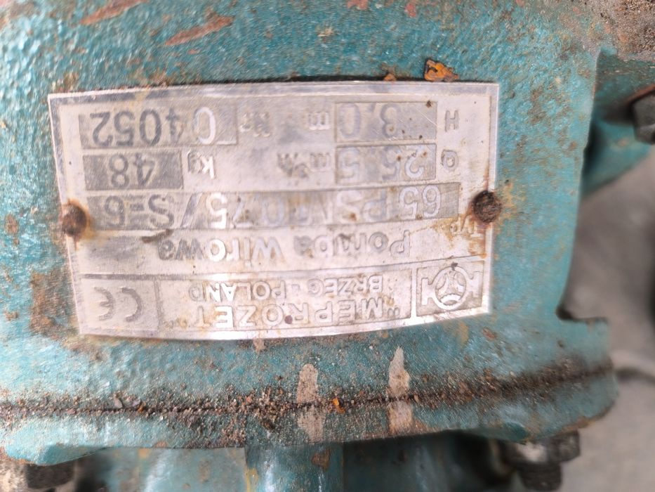 Zestaw pompa wirowa z silnikiem 400v