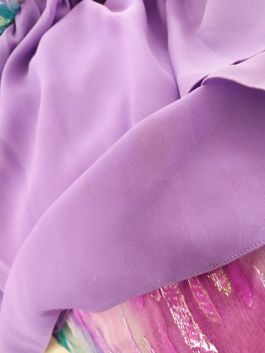 ADELE Simpson Платье женское фиолетовое голубое бирюзовое диско disco