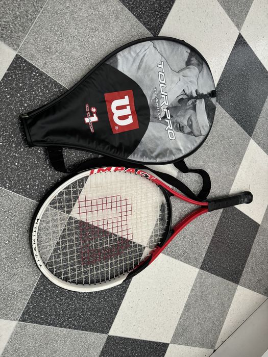 Rakiera tenisowa Wilson impact titanum tour pro 50-60 lbs. 23-27 kg