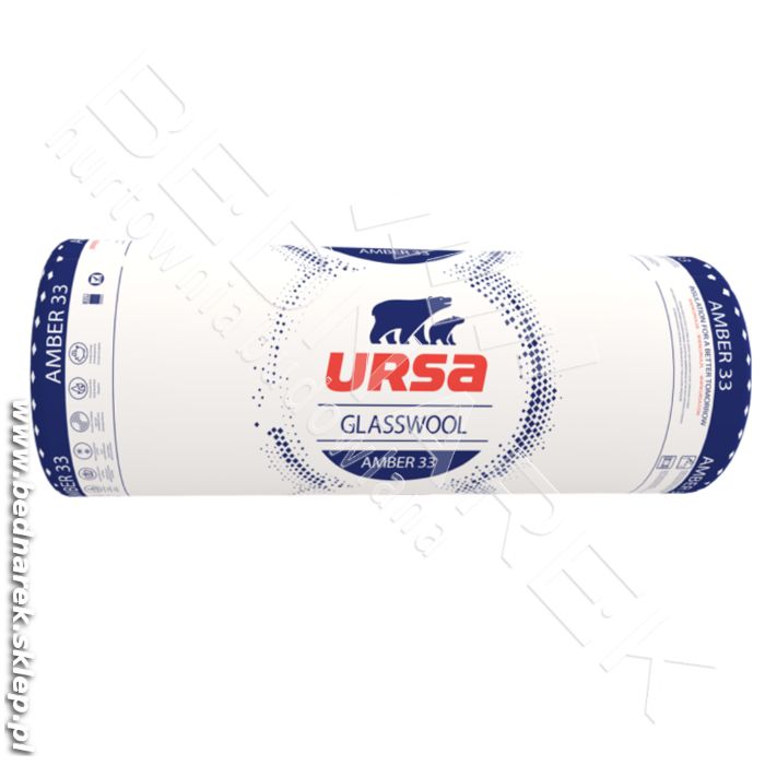 WEŁNA mineralna URSA Amber 033 5 cm, transport cały kraj!