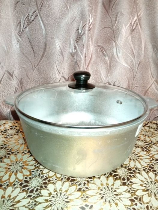 Кастрюля алюминевая, сковородка