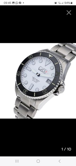 Relógio Taucheruhr 30ATM Seiko Automático