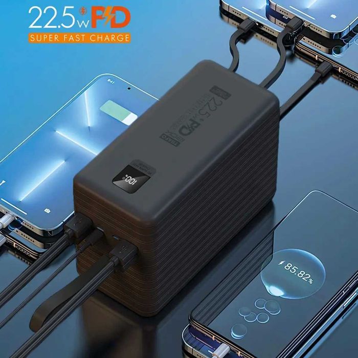 Powerbank PowerWay TRAFO 120K 120000 mAh Павербанк TRAFO 120K 120000