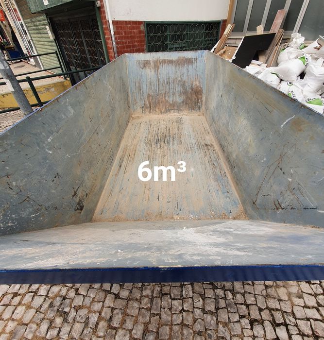 CONTENTORES e CARRINHAS para entulho resíduos industriais e jardinagem