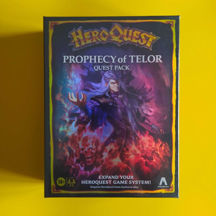 Jogo Tabuleiro HeroQuest Prophecy of Telor Expansão