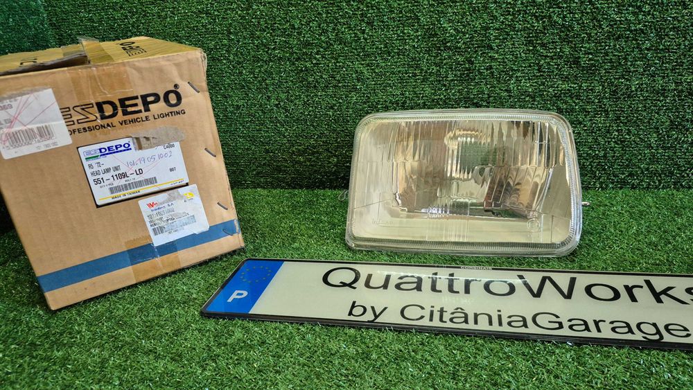 Otica Farol Esquerdo Renault 5 R5 1972 a 1985 Ref. 551-1109L-LD NOVO DEPO