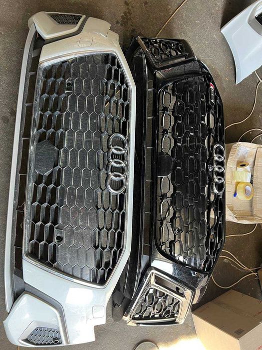 Бампер передний Audi A3 8Y Решётка Бампер A3 передній Ауді 8У