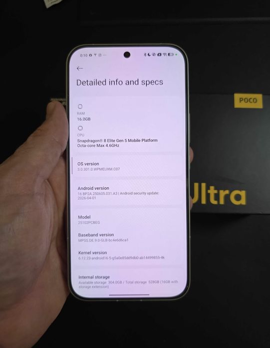 Poco F8 Ultra de 256GB