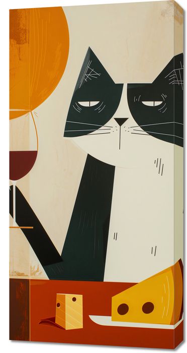 Obraz 50x100cm Gustowny Przyjemniaczek